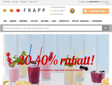 Tablet Screenshot of frapp.se